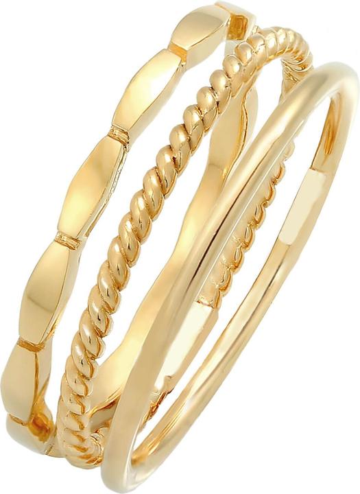 Produktbild Elli Geo, Ring Set, Twisted (52, 925 Silber)