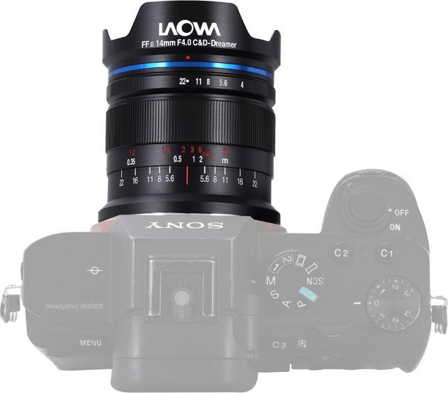 Image du produit Venus Optic Laowa 14mm f/4 FF RL Zero-D Sony FE (Sony E, Plein format)