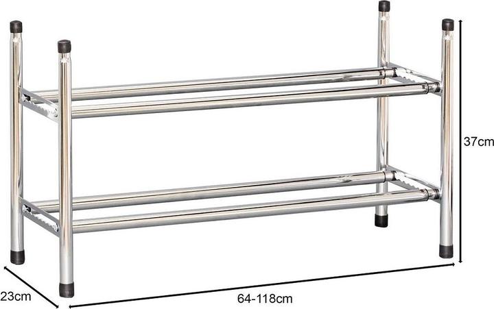 Produktbild Love it Store it Teleskop Schuhregal - Ausziehbar (118 x 23 x 37 cm)