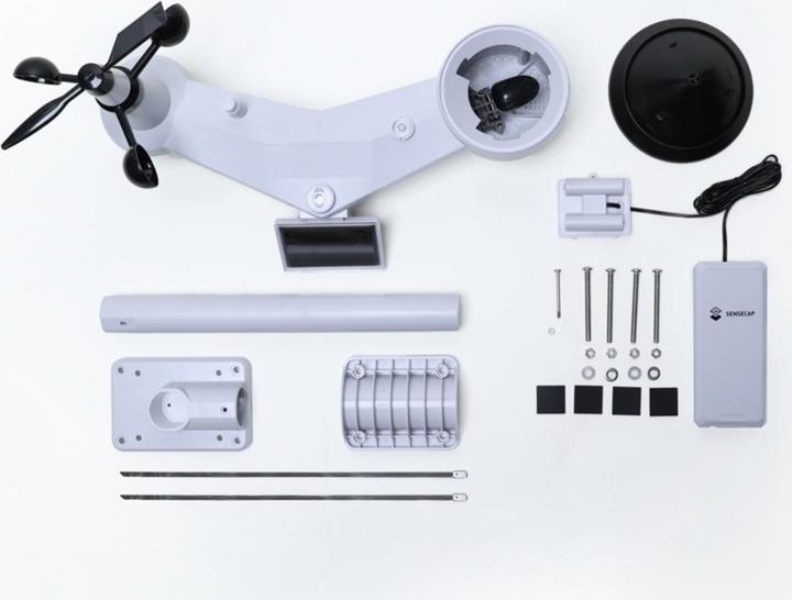 Actual product image Seeed Studio SenseCap S2120 8-in-1 LoRaWAN Weather Station