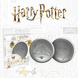 Produktbild Fanattik Harry Potter: Leaky Cauldron - Zum Tropfenden Kessel (4er Set) (4 x, Glasuntersetzer)