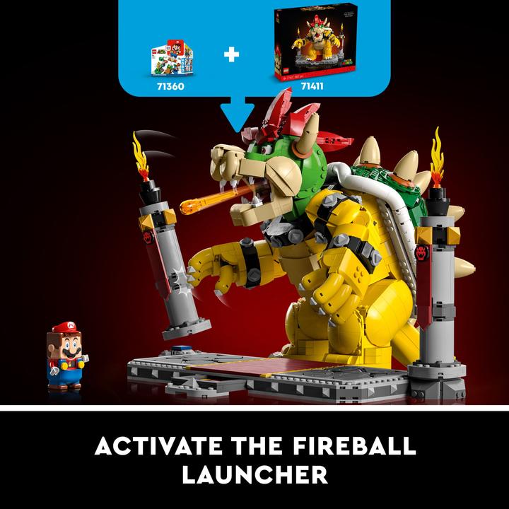 Image du produit LEGO Le puissant Bowser (71411, LEGO Super Mario)