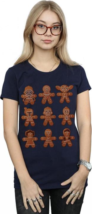 Immagine prodotto Star Wars Christmas Gingerbread Maglietta Donna (S)