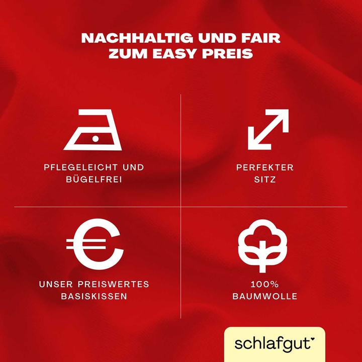Immagine prodotto schlafgut Easy Jersey (Copripiumino, 40 x 80 cm)