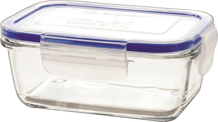 Actual product image Borgonovo 14x10cm hermetic jar with superblock lid rec