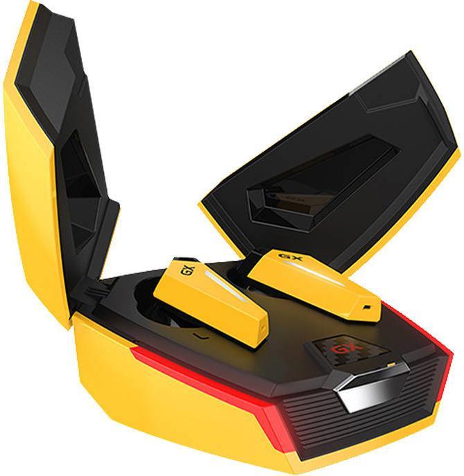 Actual product image Edifier TWS HECATE GX07 earphones (yellow) (ANC, 15 h, Wireless)