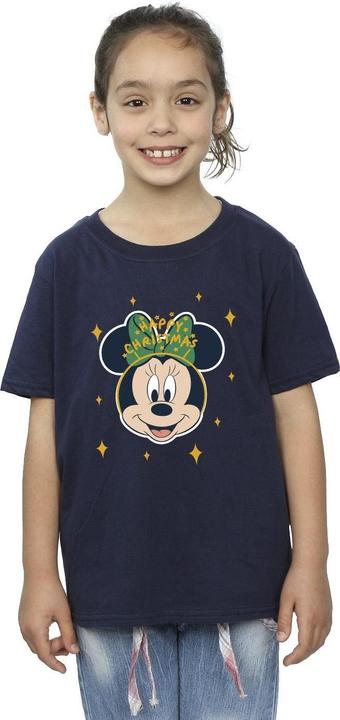 Immagine prodotto Disney Minnie Mouse Happy Christmas Maglietta Ragazze (152, 158)