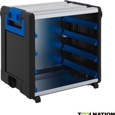 Actual product image Sortimo 1000003732 WorkMo 24-500 mit 8 Kofferschienen (8 x)
