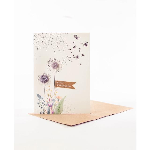 Image du produit Good Old Friends Pompomkarte Pusteblume von