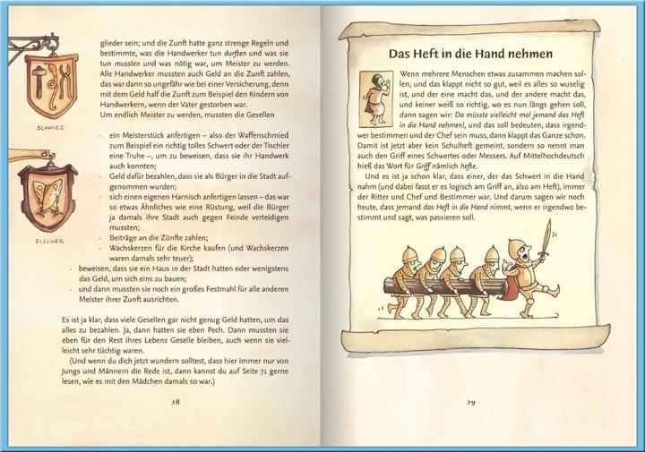 Actual product image Der kleine Ritter Trenk und fast das ganze Leben im Mittelal (German, Kirsten Boie, 2012)