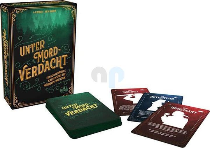 Actual product image Goliath Toys Goliath Card Game Under Suspicion of Murder (German)