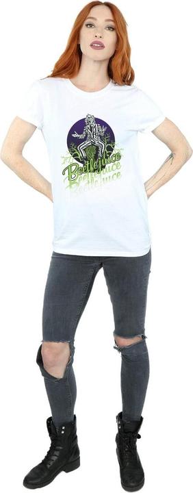 Produktbild Beetlejuice Faded Pose Baumwolle Boyfriend TShirt (XL)