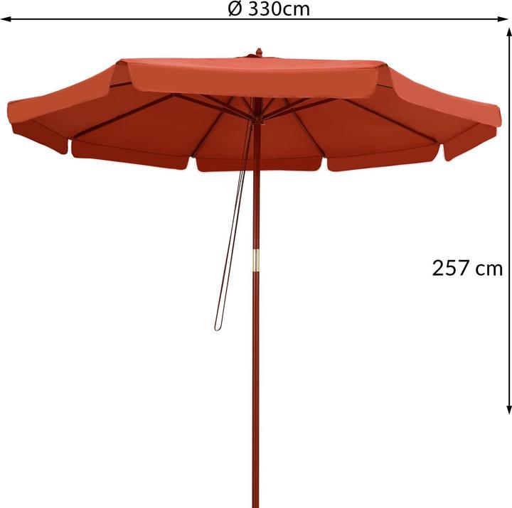 Kingsleeve Parasol (3.30 m)