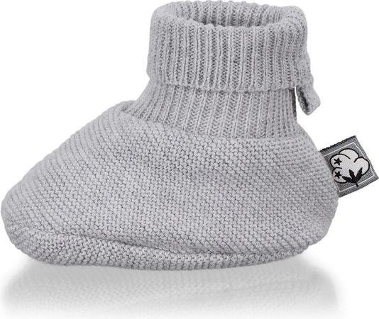 Image du produit Sterntaler Chaussettes pour bébé Chaussure en tricot Vert Gr. 14 (14)
