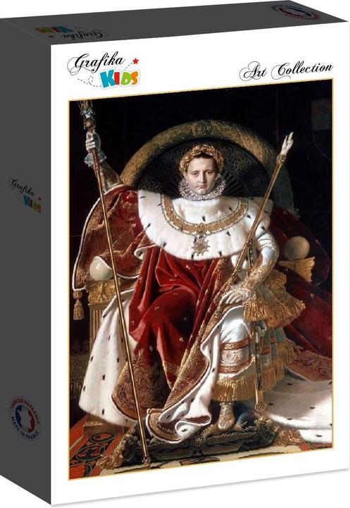 Immagine prodotto Grafika Kids Jean-Auguste-Dominique Ingres: Napoleone sul trono imperiale, 1806 (12 pezzi)