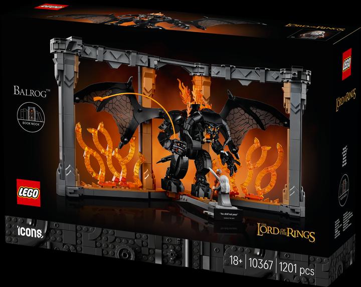 LEGO Der Herr der Ringe: Balrog™ Bücherstütze (10367, LEGO Lord of the Rings)