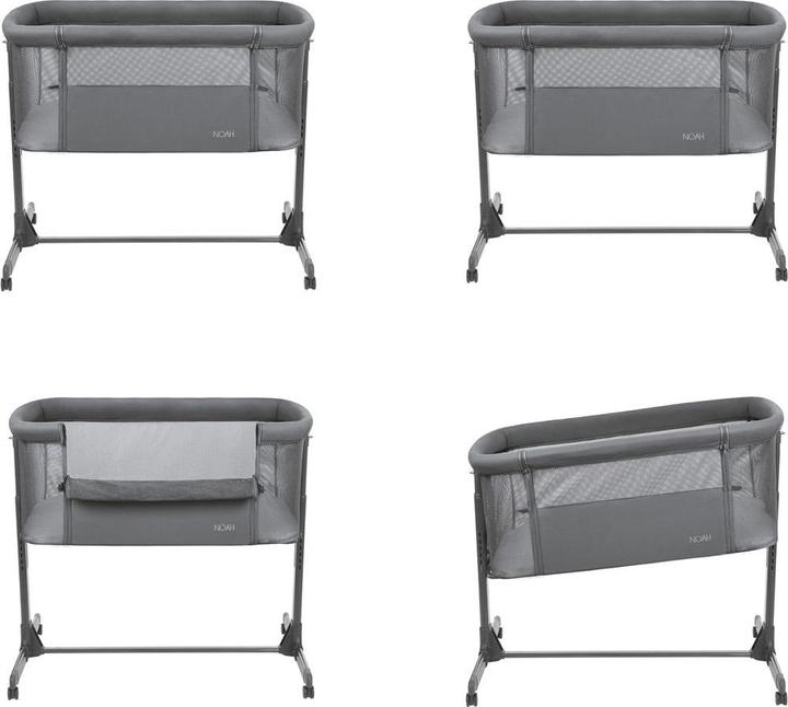 Actual product image Kikkaboo Beistellbett Noah verstellbar