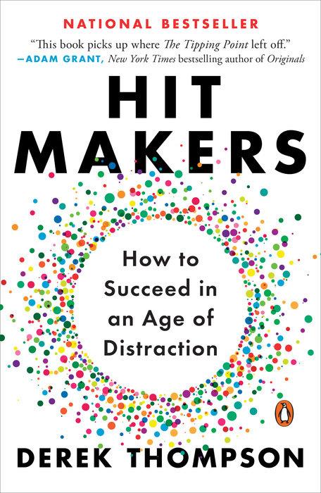 Actual product image Hit Makers (English, Derek Thompson, 2018)