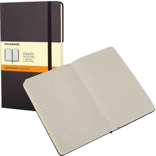 Productafbeelding Moleskine Notebook Klassiek Groot (A5, Rijen, Hardcover)