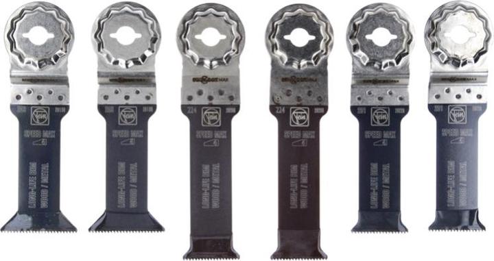Actual product image Fein Plunge cut saw blade Best of E-Cut wood & metal, 6-piece