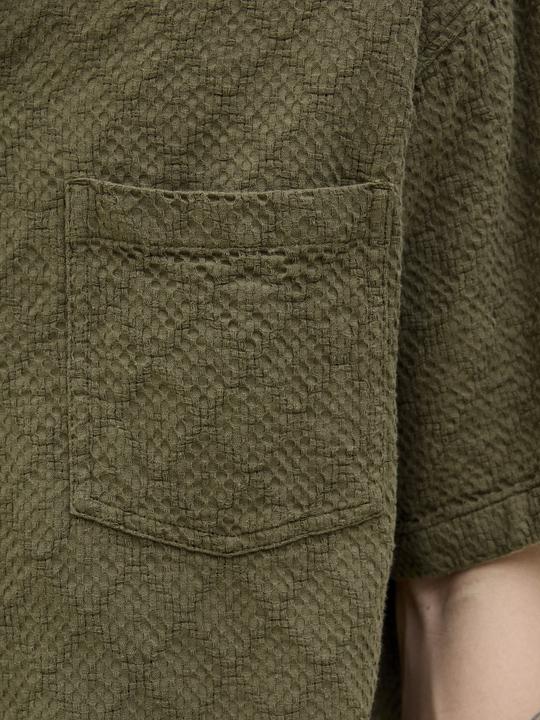Image du produit Jack & Jones Jortavira Texture Shirt Ss Ln (L)