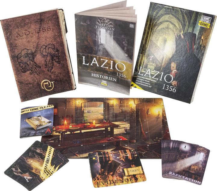 Image du produit Tactic Crime Scene Lazio 1356 NL Jeu de société (Néerlandais)