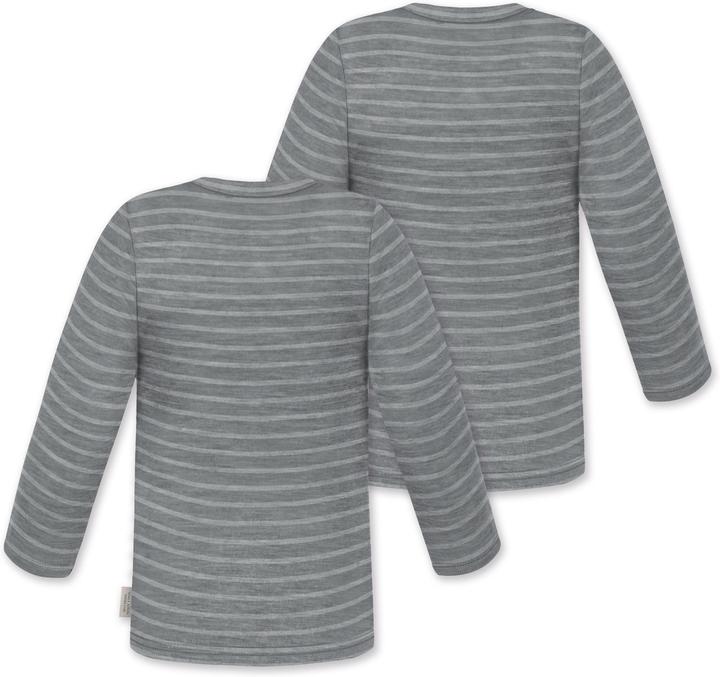 Actual product image Normani 2-pack baby merino longsleeve "Taupo" - 9465 (92)