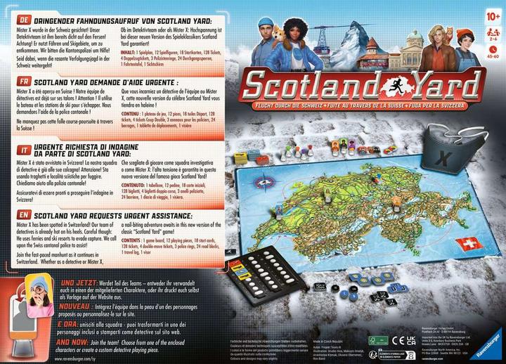 Produktbild Ravensburger Scotland Yard (Deutsch, Englisch, Französisch, Italienisch)