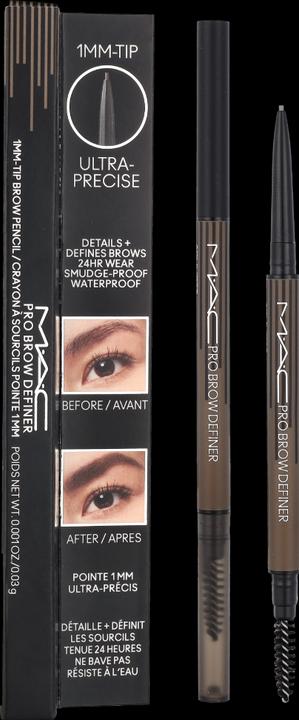 Actual product image MAC Cosmetics Pro Brow Definer 1Mm-Tip Brow Pencil Stylised (Stylized)