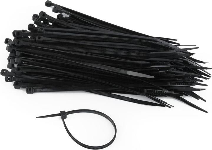 Actual product image Gembird Nylon cable tie 150 mm x 3,6 mm, bag 100 pieces (Plastic cable ties, 150 mm, 100 pcs.)