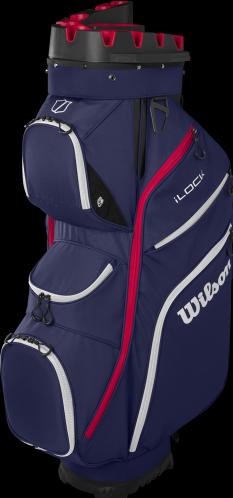 Wilson - iLock Cart Bag - Navy/White/Red