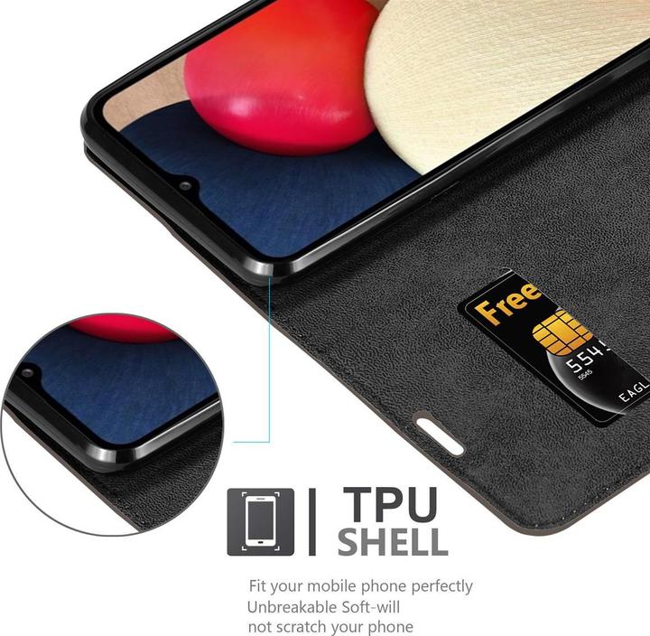 Immagine prodotto Cadorabo Libro Invis. Coperchio magnetico (Samsung Galaxy A02s)