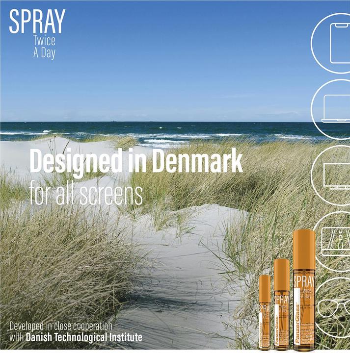 Produktbild PanzerGlass Displayreiniger Spray Twice A Day 8 + 100 ml Bundle