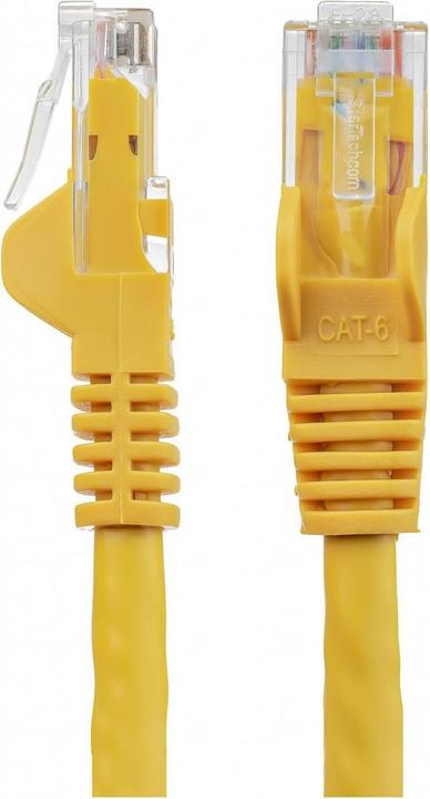 Actual product image StarTech 5m Yellow Cat6 Patch Cable (UTP, CAT6, 5 m)