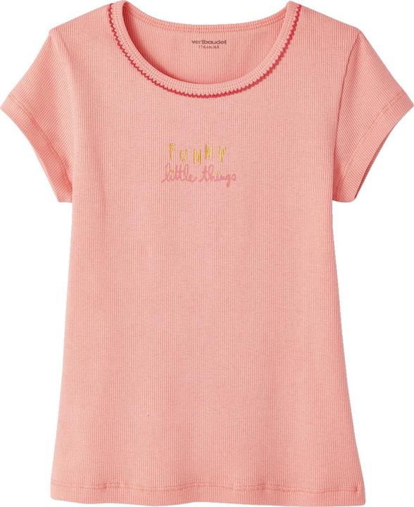 Produktbild Vertbaudet 3er-Pack Mädchen T-Shirts, Ripp Oeko-Tex (140)