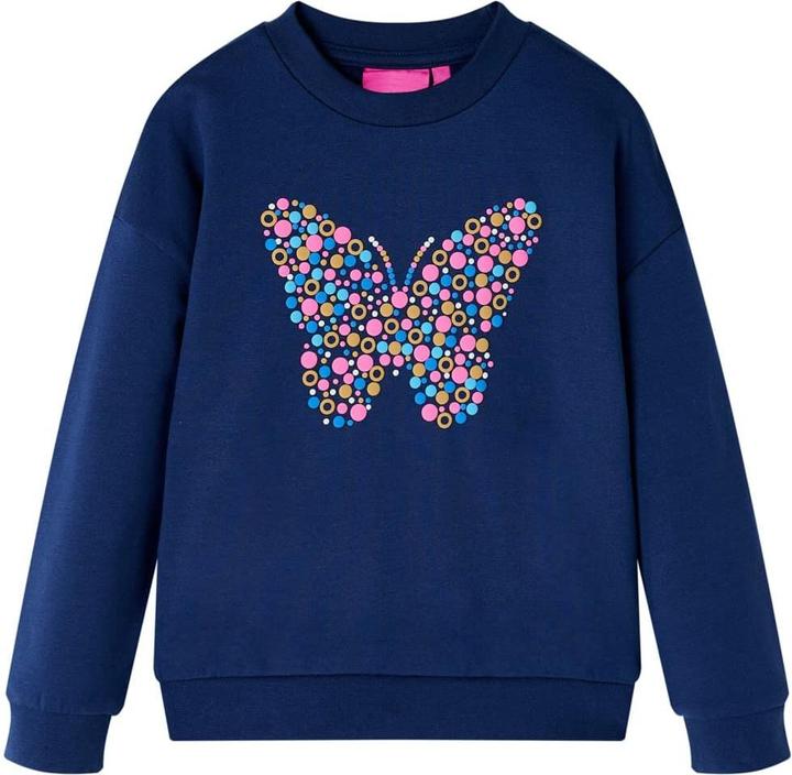 Produktbild VidaXL Kinder-Sweatshirt Marineblau 92,Material: 95 % Baumwolle. 5 (92)