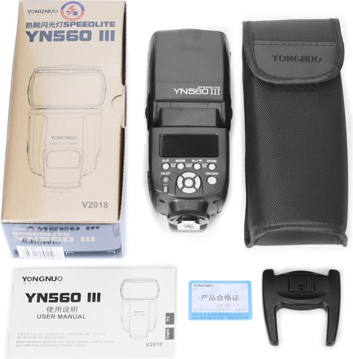 Produktbild Yongnuo Speedlite (Blitzgerät Akku)