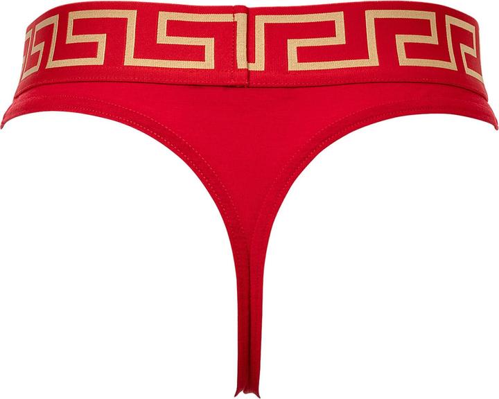 Image du produit Versace Underpants Thong Jersey Topeka Bi-Stretch Cotton Organic New Logo (M, Une unité par pack)