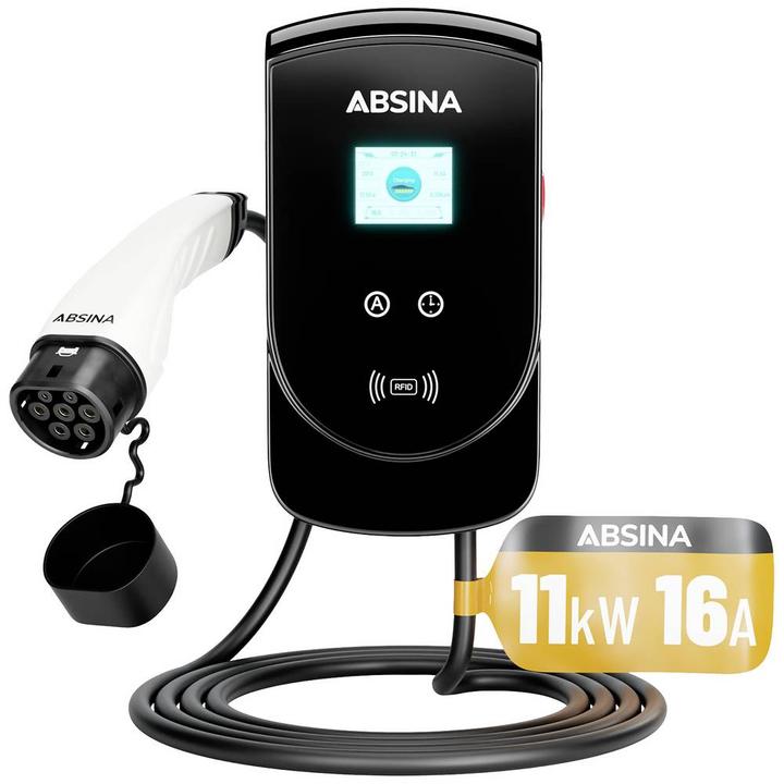 Image du produit Absina Boîtier mural type 2 (Type 2, 11 kW, 16 A, Type 2)