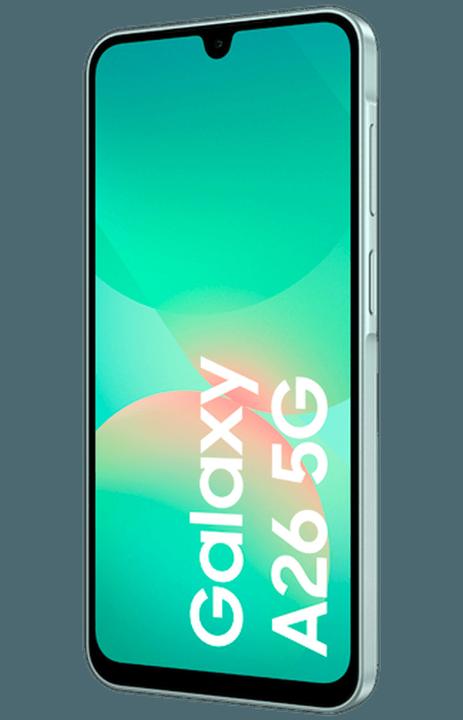 Image du produit Samsung Galaxy A26 (256 Go, Mint, 6.70", Double SIM, 50 Mpx, 5G)