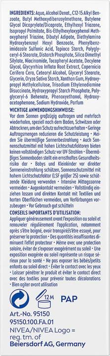 Produktbild NIVEA Sun UV Face Invisible Daily Fluid (Sonnencreme, SPF 50+, 40 ml, 70 g)