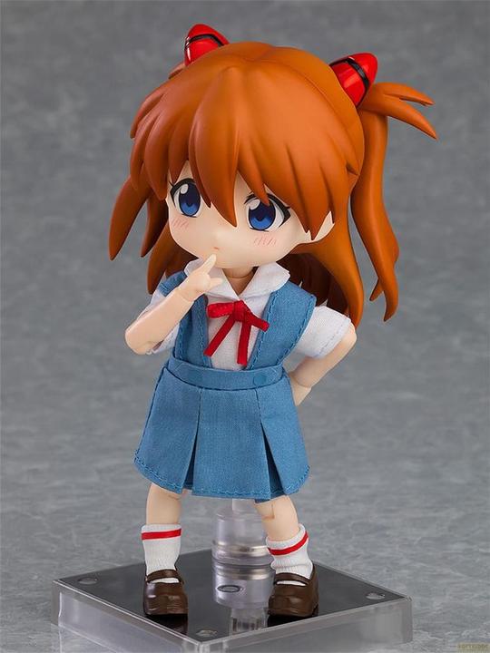 Actual product image Good Smile Company Rebuild of Evangelion Nendoroid Doll Action Figure Asuka Shikinami Langley 10 cm