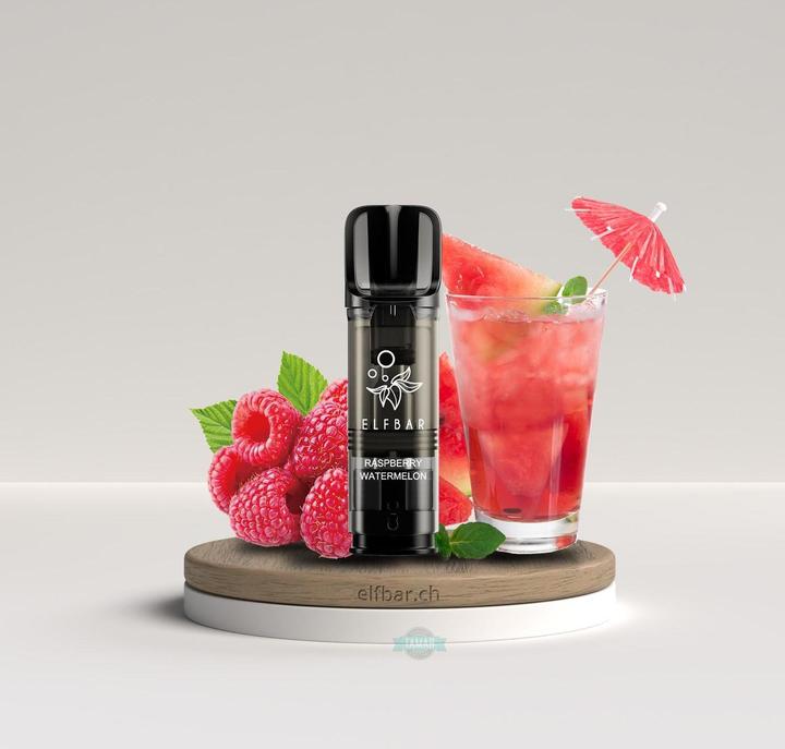 Produktbild Elfbar ELFA PRO 2x Pods Raspberry Watermelon (Himbeere, Wassermelone)