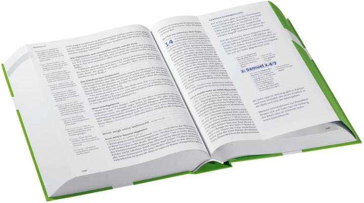 Actual product image Basisbibel. Die Kompakte. Grün. Der moderne Bibel-Standard: neue Bibelübersetzung des AT und NT (German, 2021)