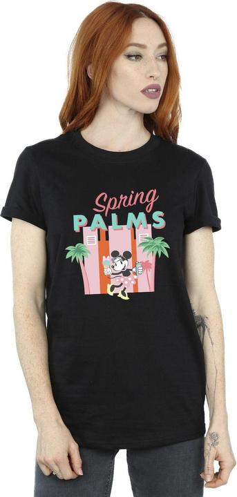 Immagine prodotto Disney Minnie Mouse Spring Palms Maglietta Ampia Donna (M)