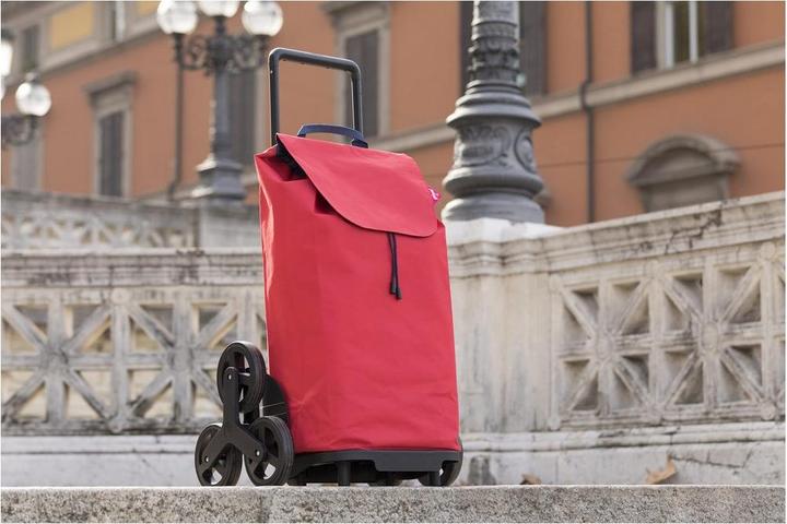 Actual product image Vileda Gimi shopping trolley Tris Fiery Red