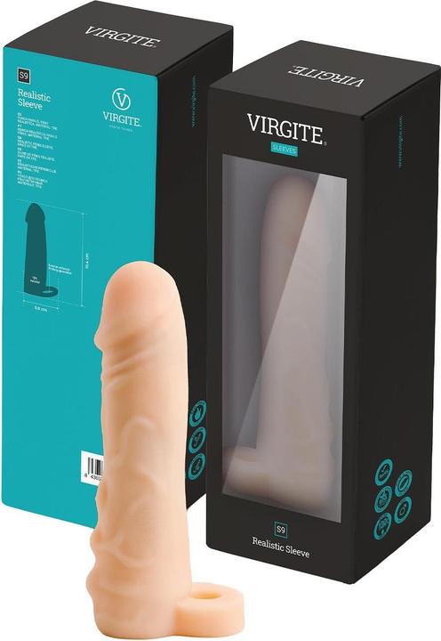 Immagine prodotto Virgite GUAINA PENE REALISTICA S9 FLESH 16'4 CM