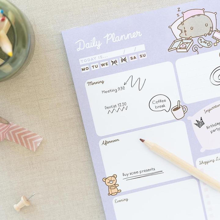 Produktbild Pusheen – Tagesplaner aus der Moments-Kollektion, 54 A5-Seiten (A5)