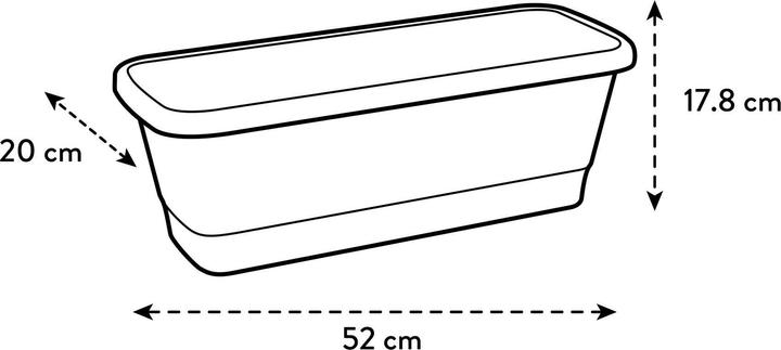Produktbild Elho Noa Balkonkasten (520 cm)