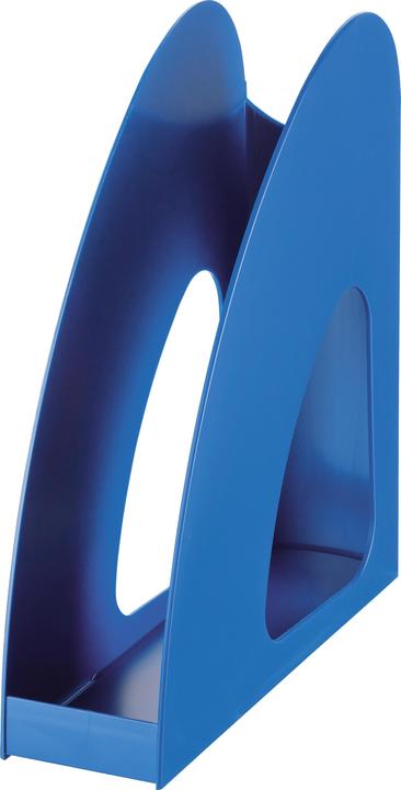 Actual product image Han TWIN magazine file 7.6x25.6x23.9 cm (WxHxD) DIN C4 Material: Polystyrene blue (C4)